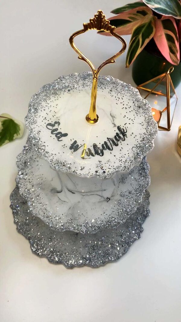 Eid Decoration Serving Tray Tower